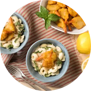 4-Cheese-Alfredo-Tortellini-with-Beer-Battered-Shrimp-046