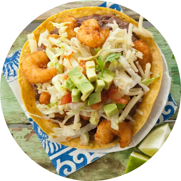 PopcornShrimpTostadas
