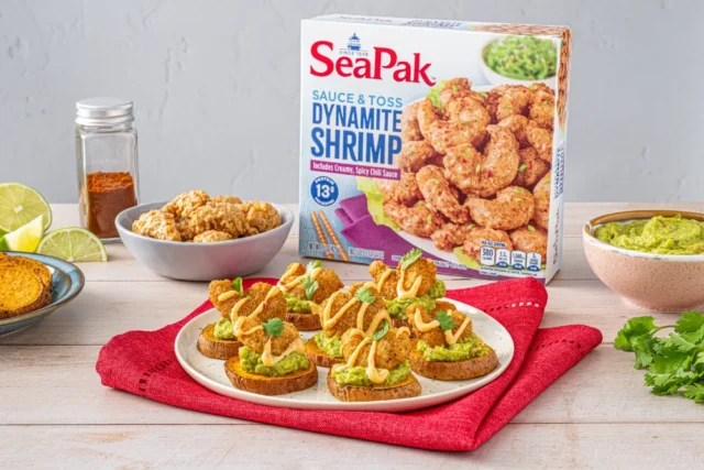 Dynamite Shrimp Sweet Potato Bites