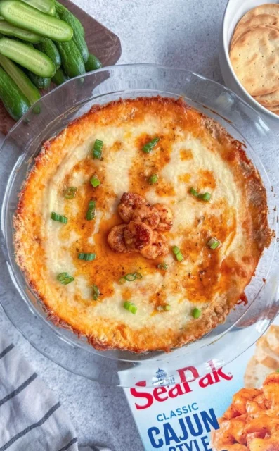Hot Cajun Shrimp Dip