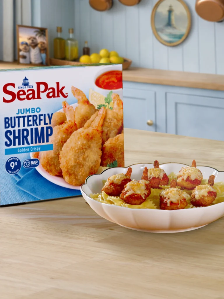 Shrimp parm minis recipe
